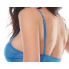 OCEAN nuisette-babydoll bleue Grande Taille