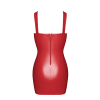 Noir Handmade F364 Bombshell mini robe lacée red