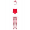 Kissmas costume Mère Noel Body - Rouge