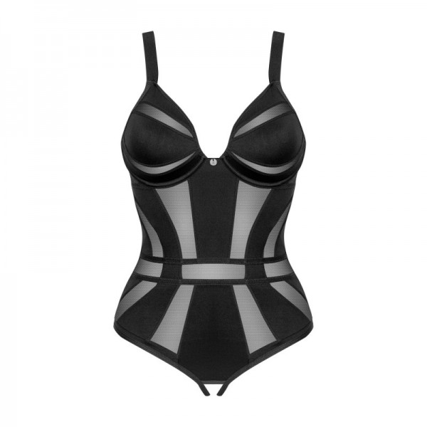 Body ouvert noir CHIC AMORIA - Madonna Lingerie