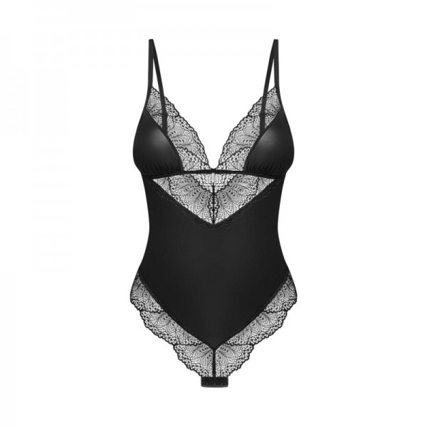 Body sexy noir sensuel et raffiné LOBELLIS - Obsessive
