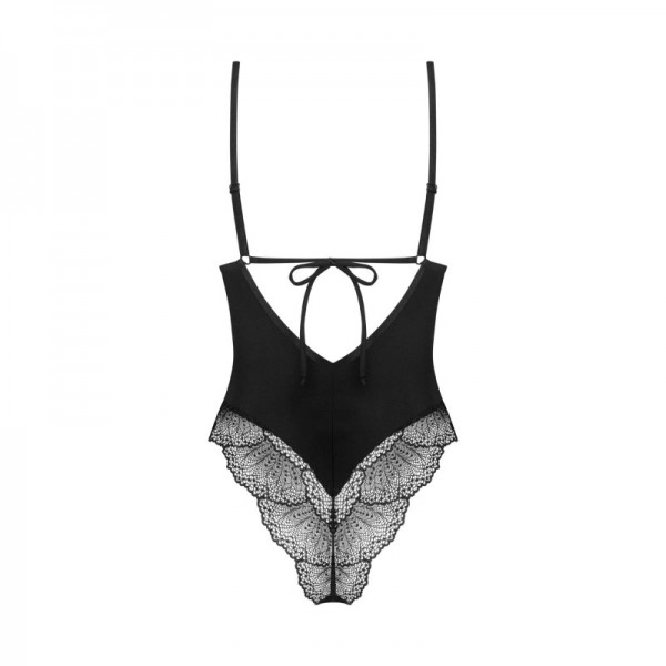 Body sexy noir sensuel et raffiné LOBELLIS - Obsessive