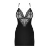 Nuisette glamour noire Obsessive