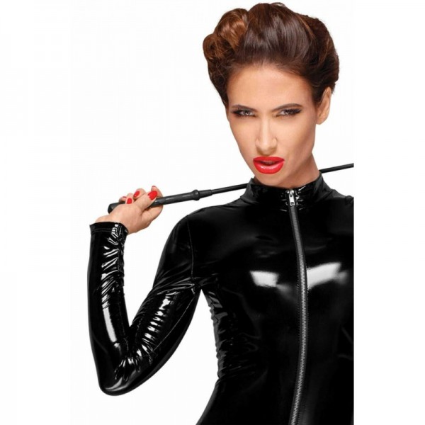 combinaison F188 en PVC & longue fermeture - Noir Handmade