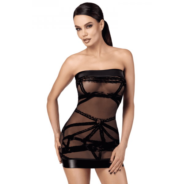 Mini robe épaule dénudée F359 Bondesque  - Madonna Lingerie