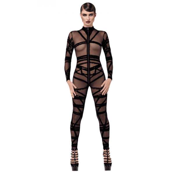 Combinaison Bondesque F357 - Noir Handmade