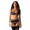 Ensemble 3 pcs HEARTINA - noir