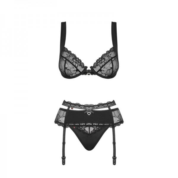 HEARTINA Ensemble 3 pcs - noir