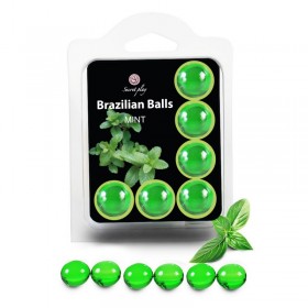 2kits de 6 Brazilian Balls MENTHE 3386-6
