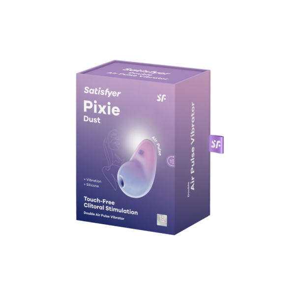 Stimulateur clitoridien  bleu & rose par onde de pression