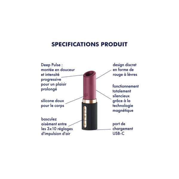 Stimulateur clitoridien de voyage Pro 2 Kiss