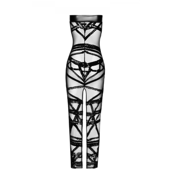 Robe longue Bondesque OPERA F358 épaule décolletée - Madonna Lingerie