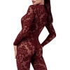 Combinaison bordeaux F382 King Royal  - Madonna Lingerie