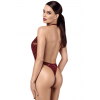 Body Kink Royal F386 bordeaux  -Noir Handmade