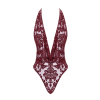 Body Kink Royal F386 bordeaux  - Madonna Lingerie