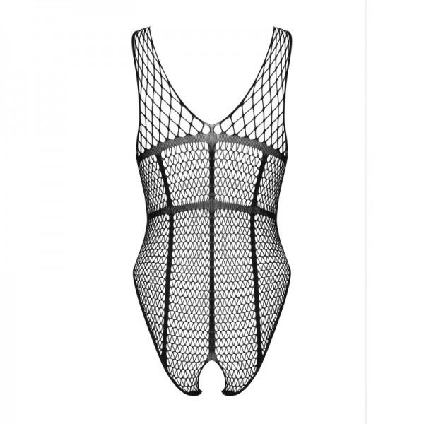 Body-Teddy ouvert  noir B117