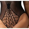 Body-Teddy ouvert  noir B118
