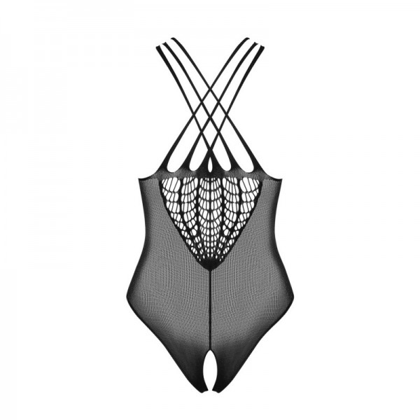 B118 Body-Teddy ouvert - Noir