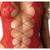 B120 Body-Teddy ouvert - rouge