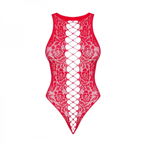B120 Body-Teddy ouvert - rouge