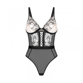 Body noir Vila Blanes – Gamme Luxueuse   - Obsessive                                           -  Madonna Lingerie