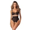 Body noir HERSIS  - Madonna Lingerie