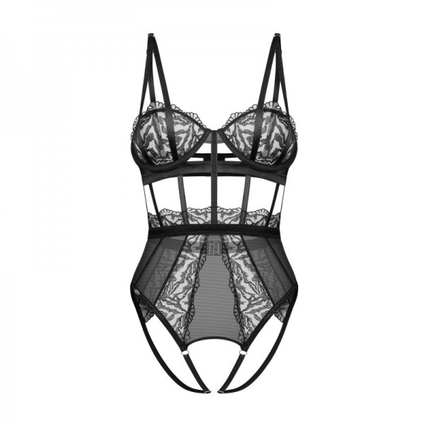 Body noir HERSIS  - Madonna Lingerie