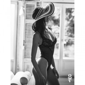 Body ouvert noir PERISIA  - Madonna Lingerie