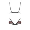 Body MEGIES rouge & noir - Obsessive