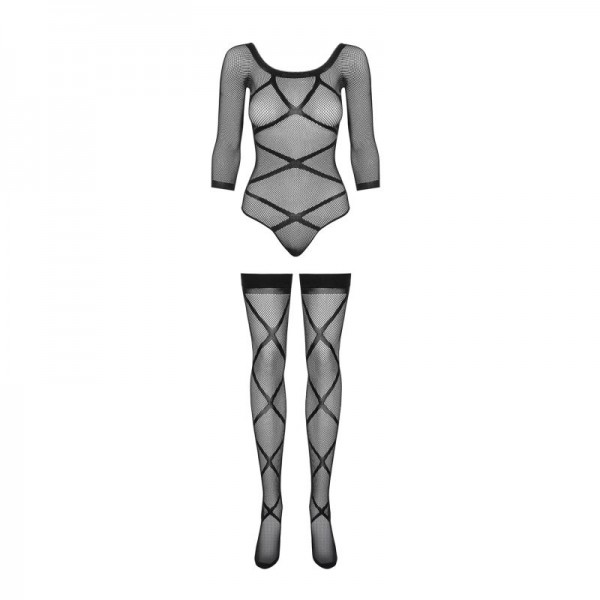 Bodystocking sensuel noir G320