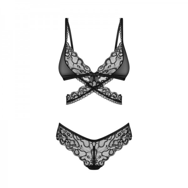 Ensemble 2 pièces noir BLOMENTIS