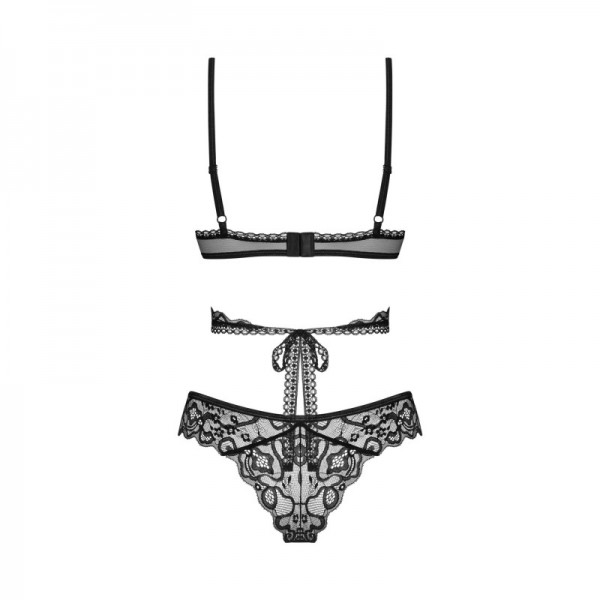 Ensemble 2 pièces noir BLOMENTIS