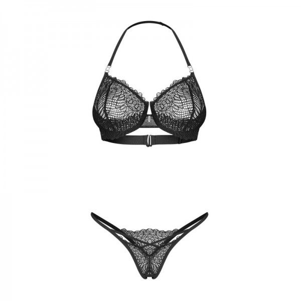 ensemble 2 pièces ouvert  noir ILIOSA