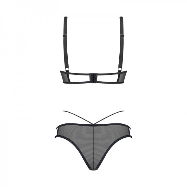 Ensemble 2 pièces lingerie glamour florale VILA BLANES