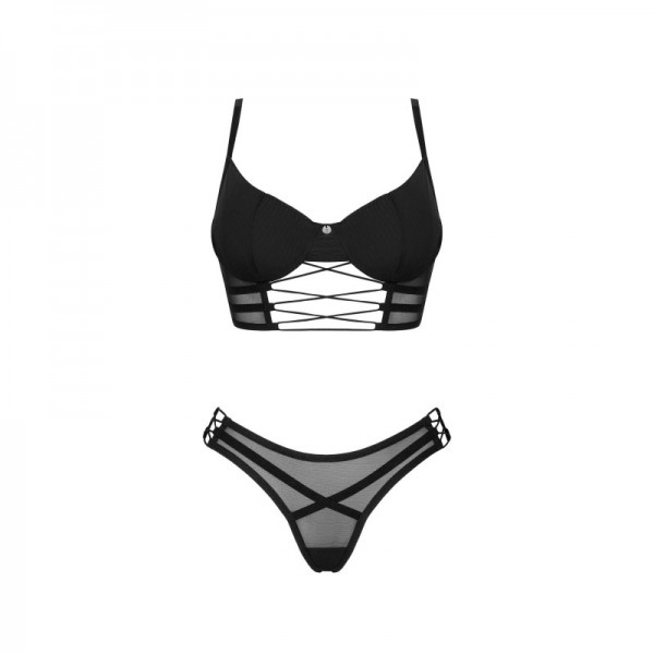 Ensemble 2 pièces noir ROXELIA