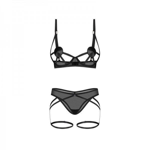 Ensemble 2 pièces noir EURIDIA