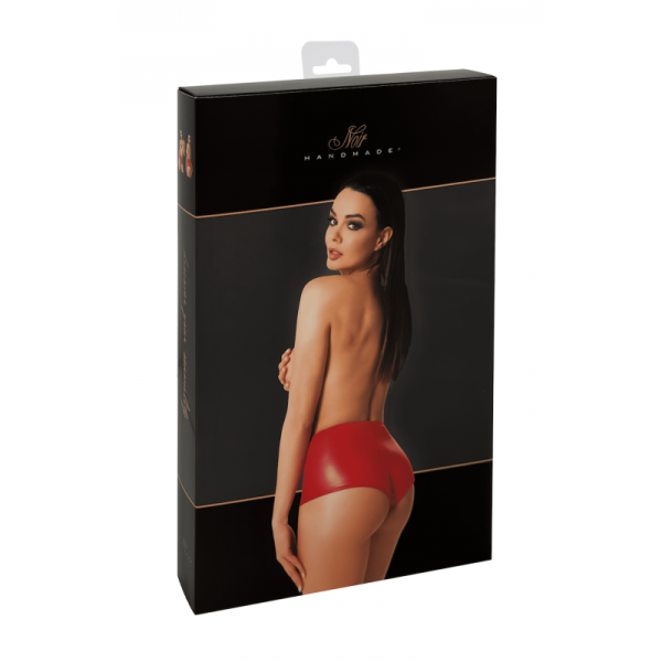 Short rouge F356  MYSTERIA  -  Noir Handemade