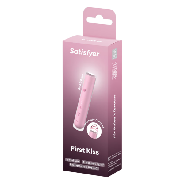 Stimulateur clitoridien de voyage First Kiss - Satisfyer