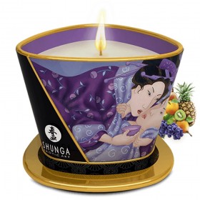Bougie de massage fruits exotiques 170ml  - Shunga