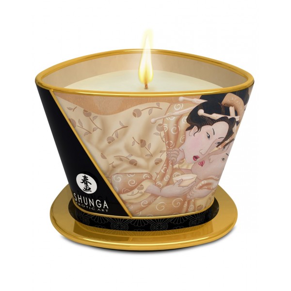 Bougie de massage vanille 170ml  - Shunga