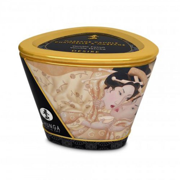 Bougie de massage vanille 170ml  - Shunga