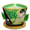 Bougie de massage naturelle au thé vert 170ml  - Shunga