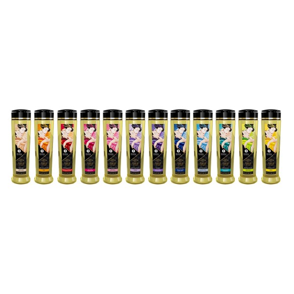 Huile de massage Desire vanille fétiche 240ml  - Shunga