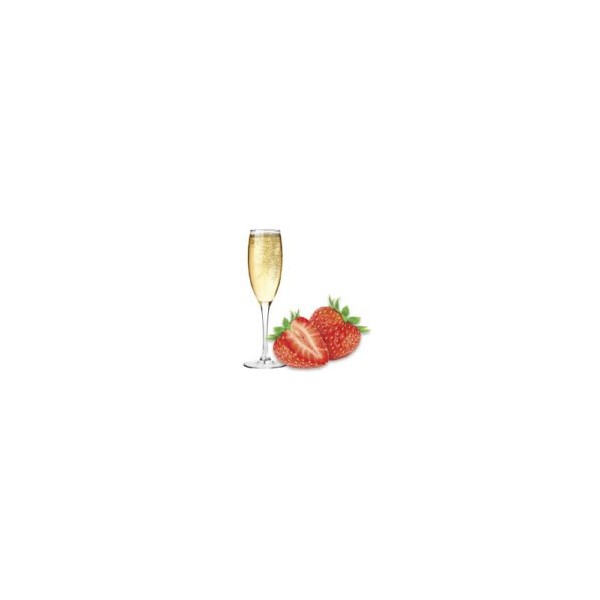 Huile de massage aphrodisiaque Romance fraise vin pétillant 240ml - Shunga