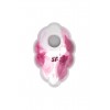 Stimulateur clitoridien par onde de pression sans contact et par vibration USB rose et blanc - Satisfyer