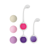PERLA – Set de 6 Boules de Geisha Progressives - Coeur Ardent