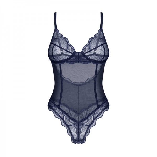 Body ouvert bleu  Nightly blue - Obsessive