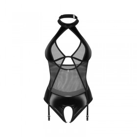 Body Ouvert noir Dominna – Sexy et Audacieux - Obsessive