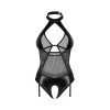 Body Ouvert noir Dominna – Sexy et Audacieux - Obsessive