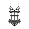 Body ouvert Euridia - Noir - Obsessive